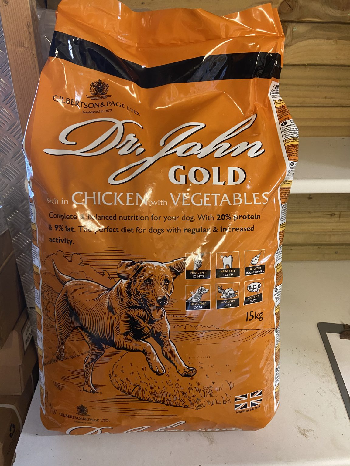 Dr Johns Gold Chicken + Vegetables Bulmer Pet Foods